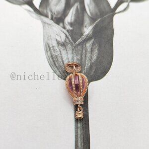 Pandora Sparkling Pink Hot Air Balloon Dangle Charm